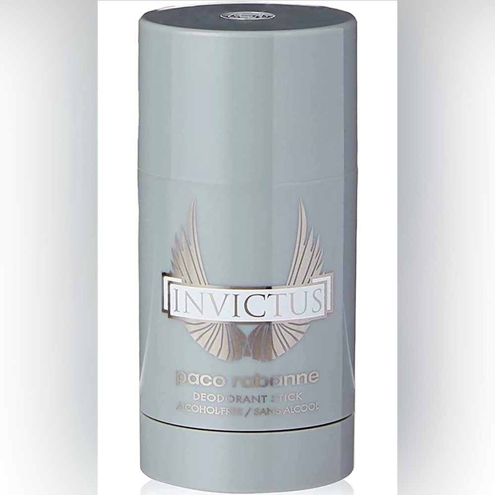 TWO Paco Rabanne Invictus Deodorant Stick for Men 2.6 oz NEW